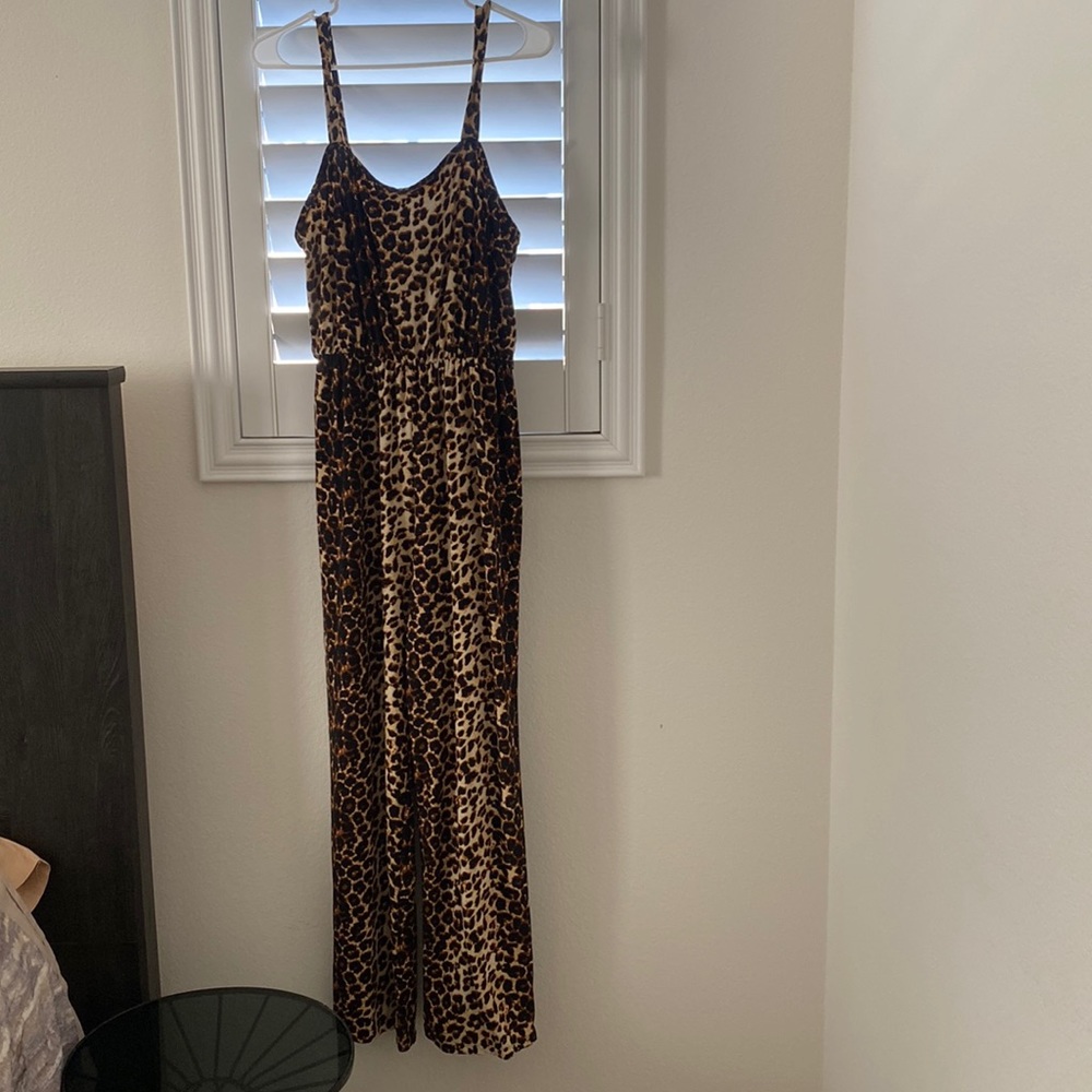 Cheetah Print Romper